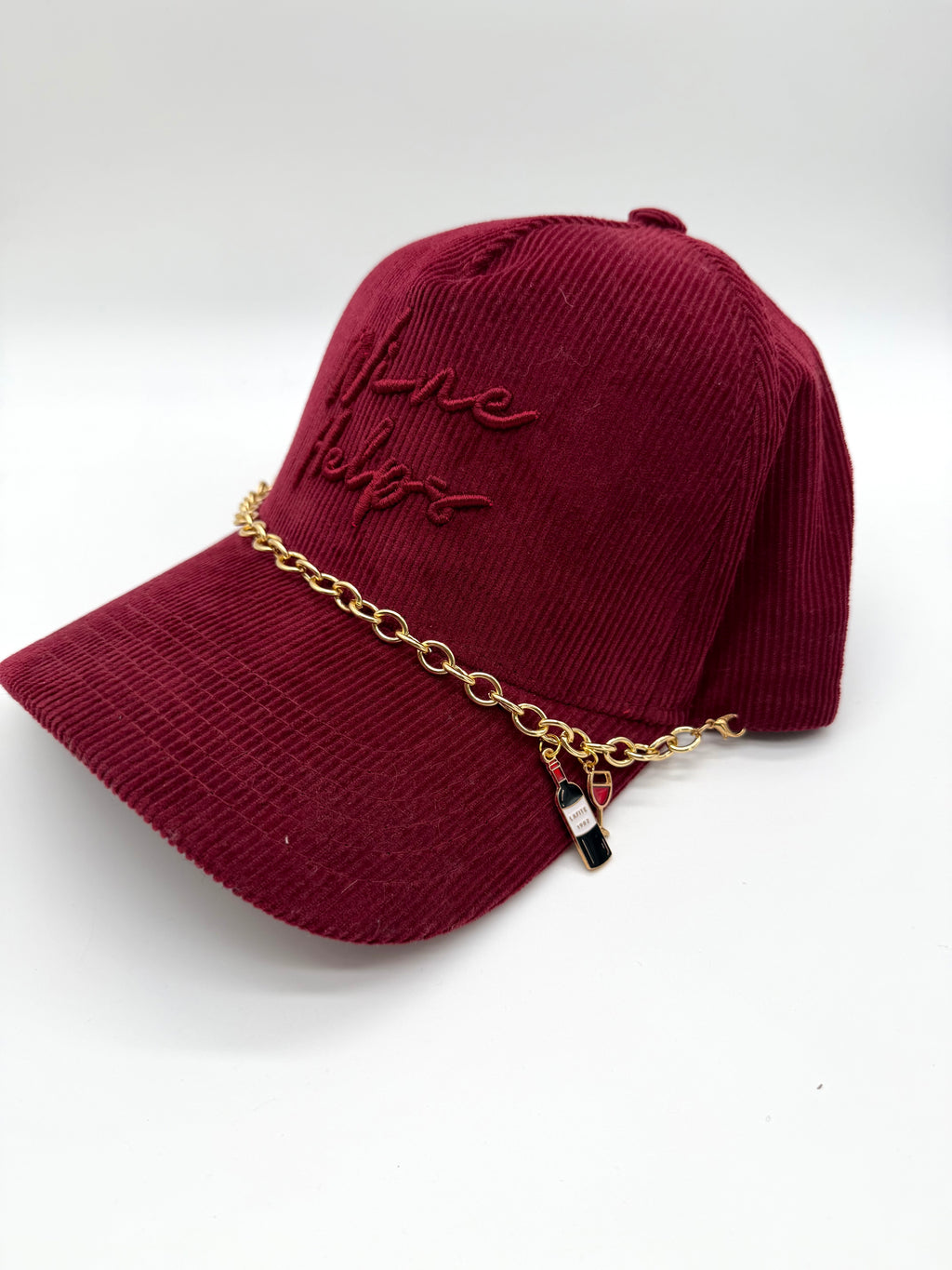 Wine Helps SnapBack Corduroy Hat