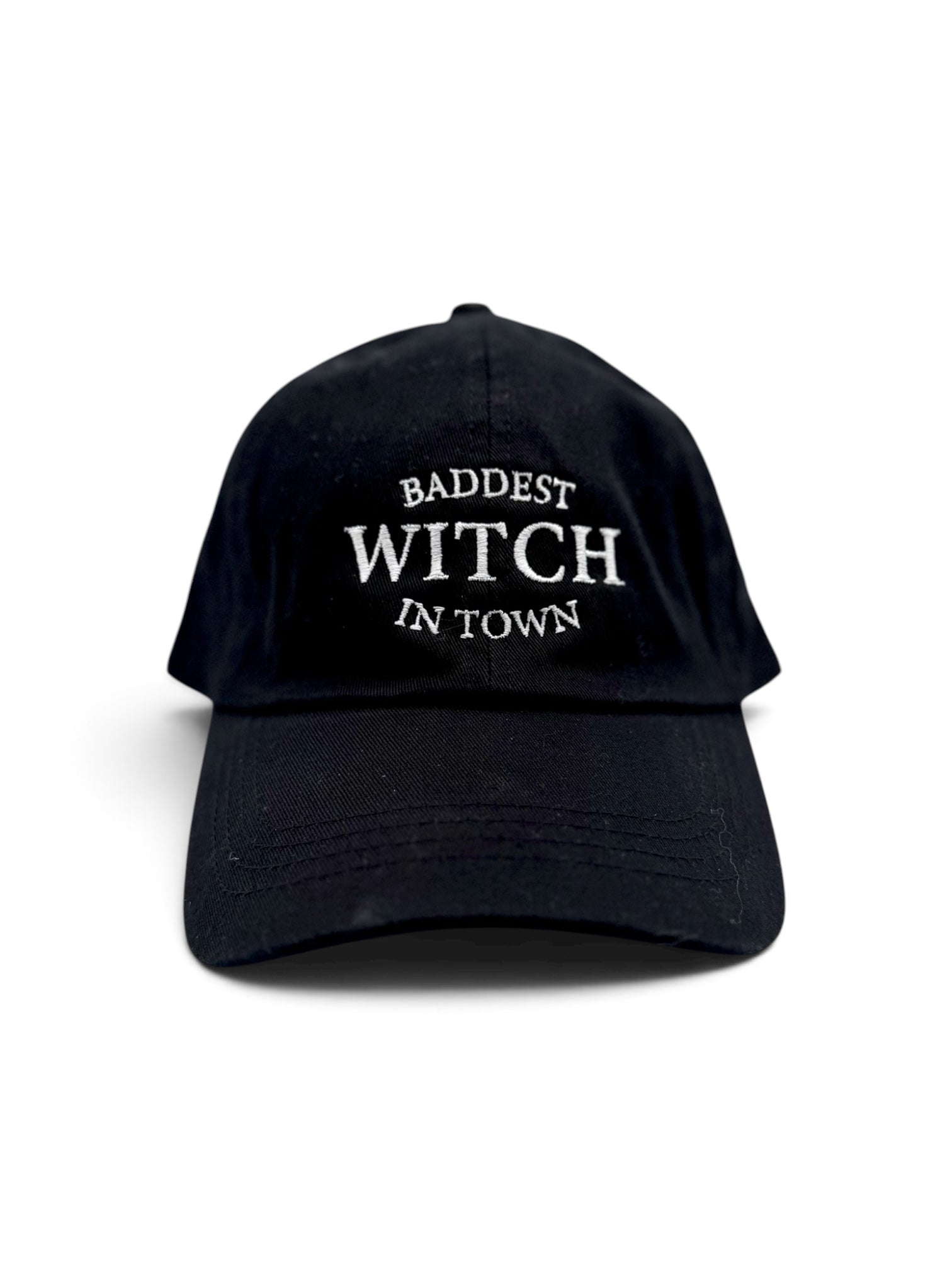 Baddest Witch In Town — Embroidered Dad Hat