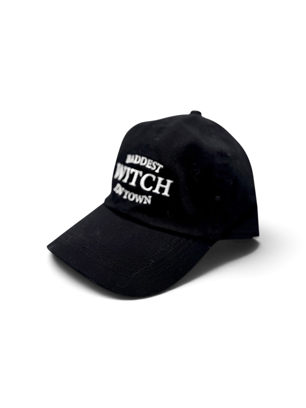 Baddest Witch In Town — Embroidered Dad Hat