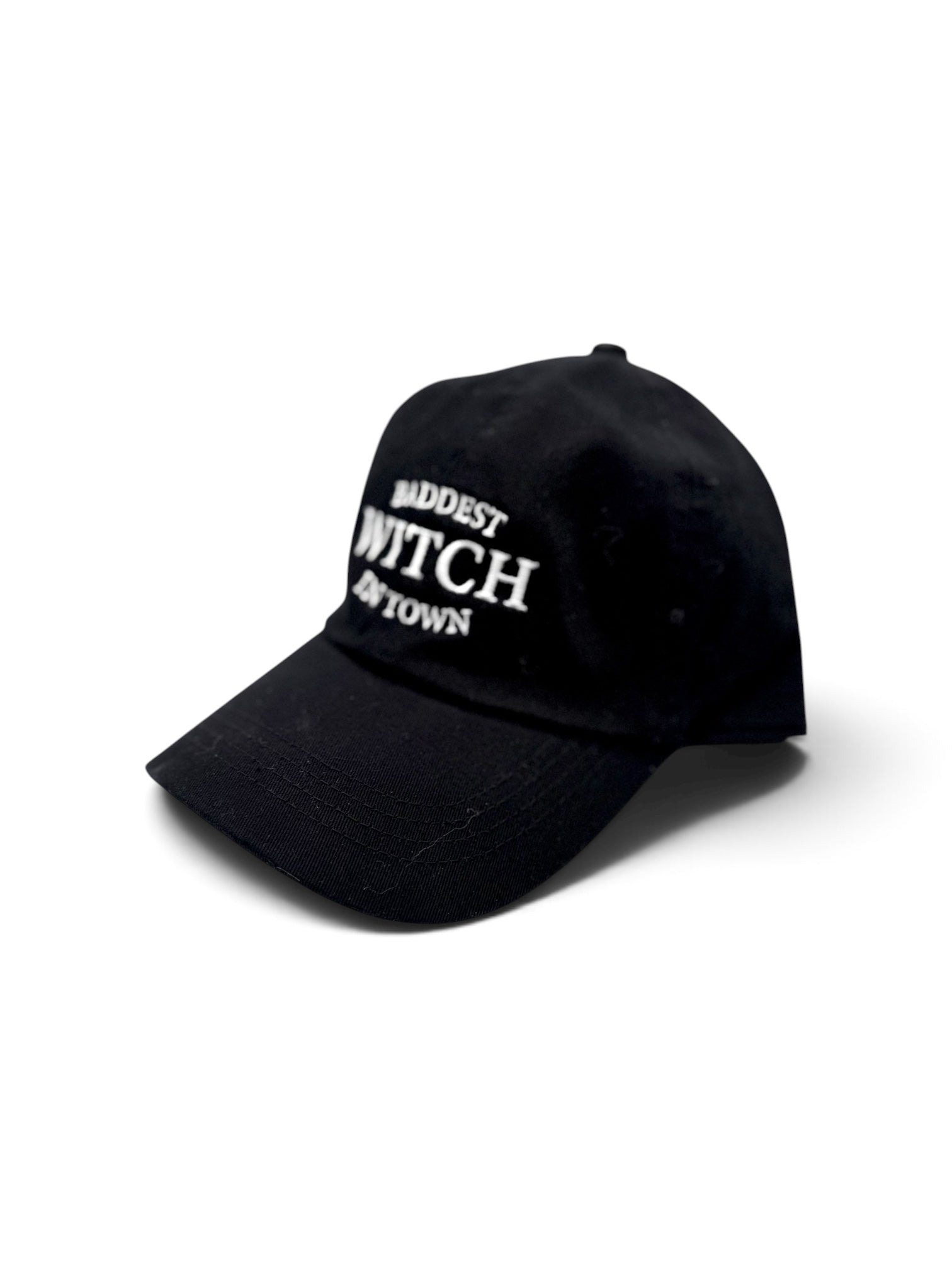 Baddest Witch In Town — Embroidered Dad Hat