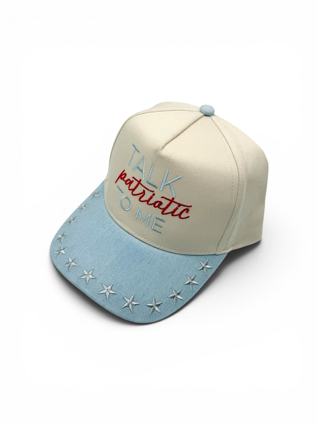 Talk Patriotic to Me Snapback Hat