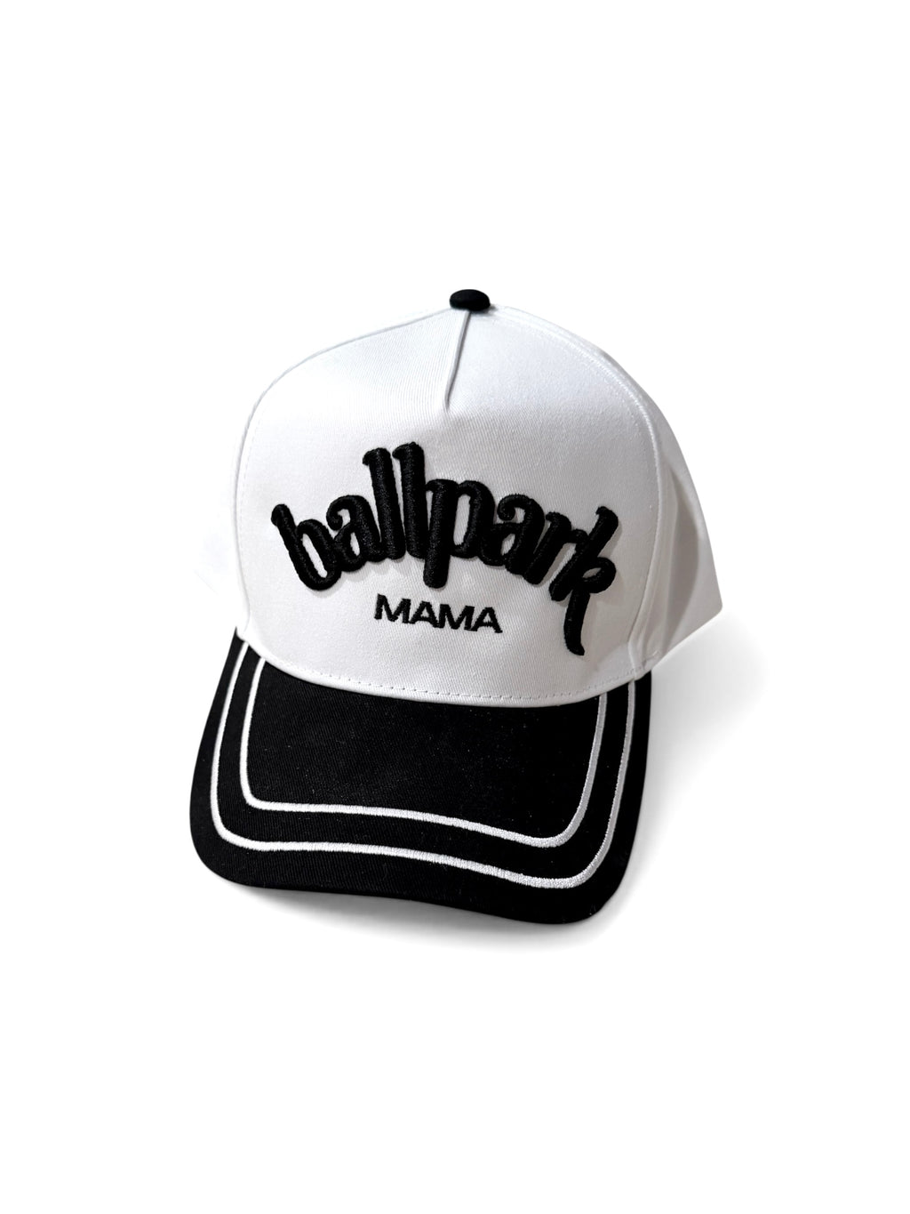 Ballpark Mama Snapback Hat