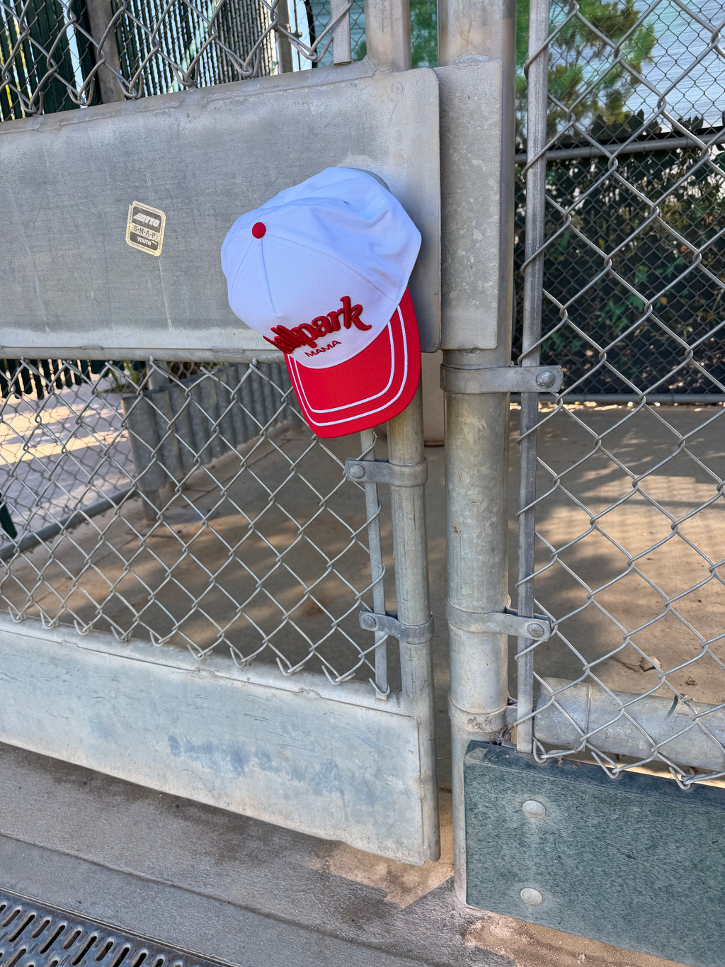 Ballpark Mama Snapback Hat