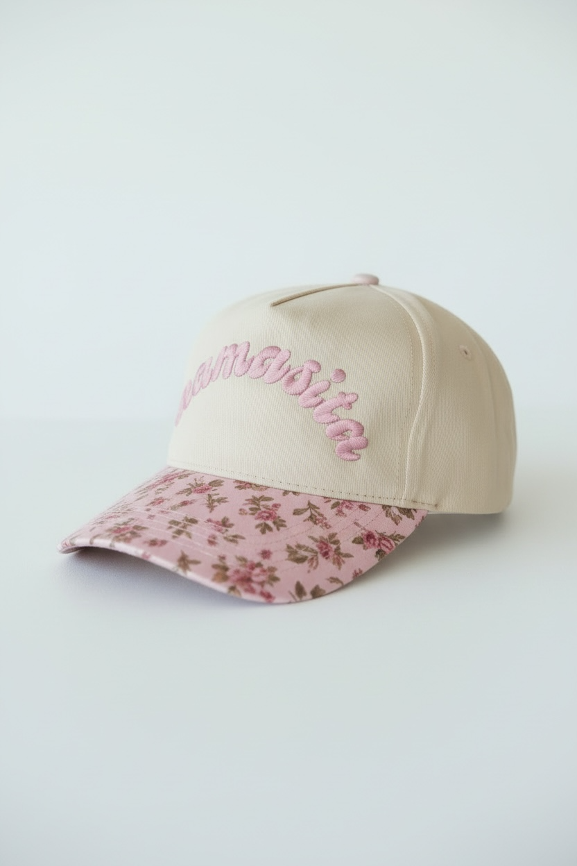Mamasita Floral Snapback Hat
