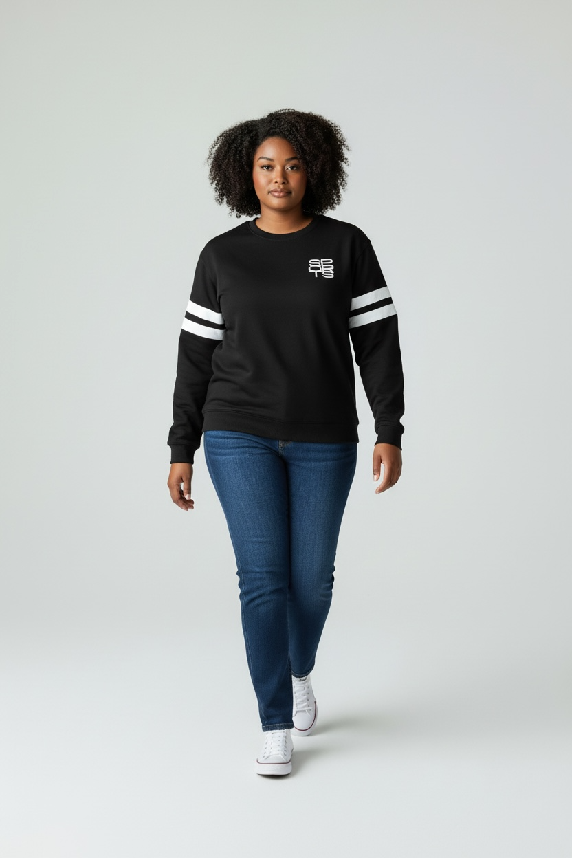 Sports Stack Logo Sweatshirt