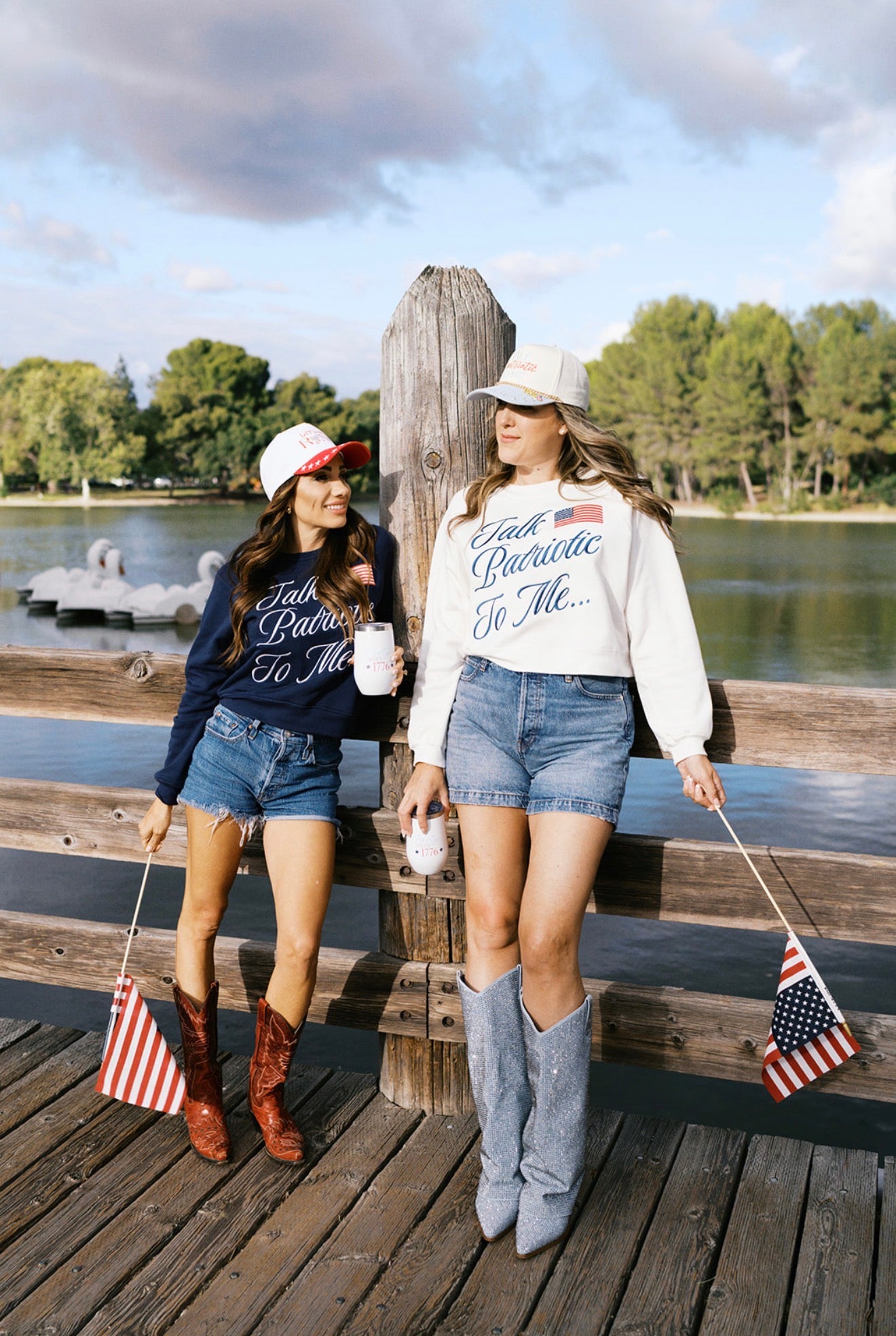 Talk Patriotic to Me Sweatshirt