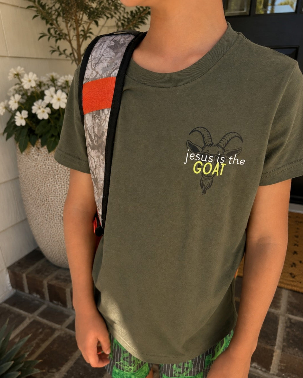 Jesus is the GOAT Youth Tee