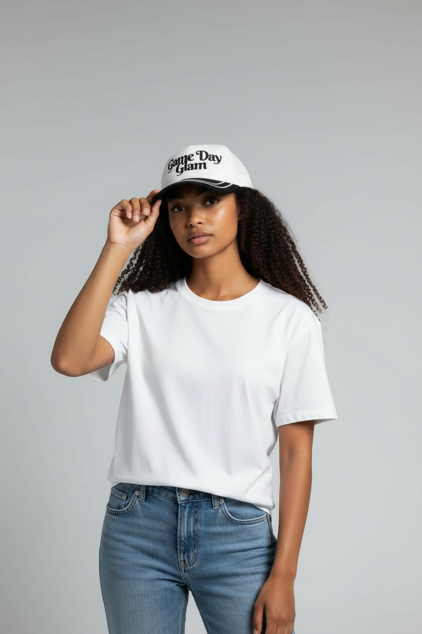 Game Glam Day Hat - Black