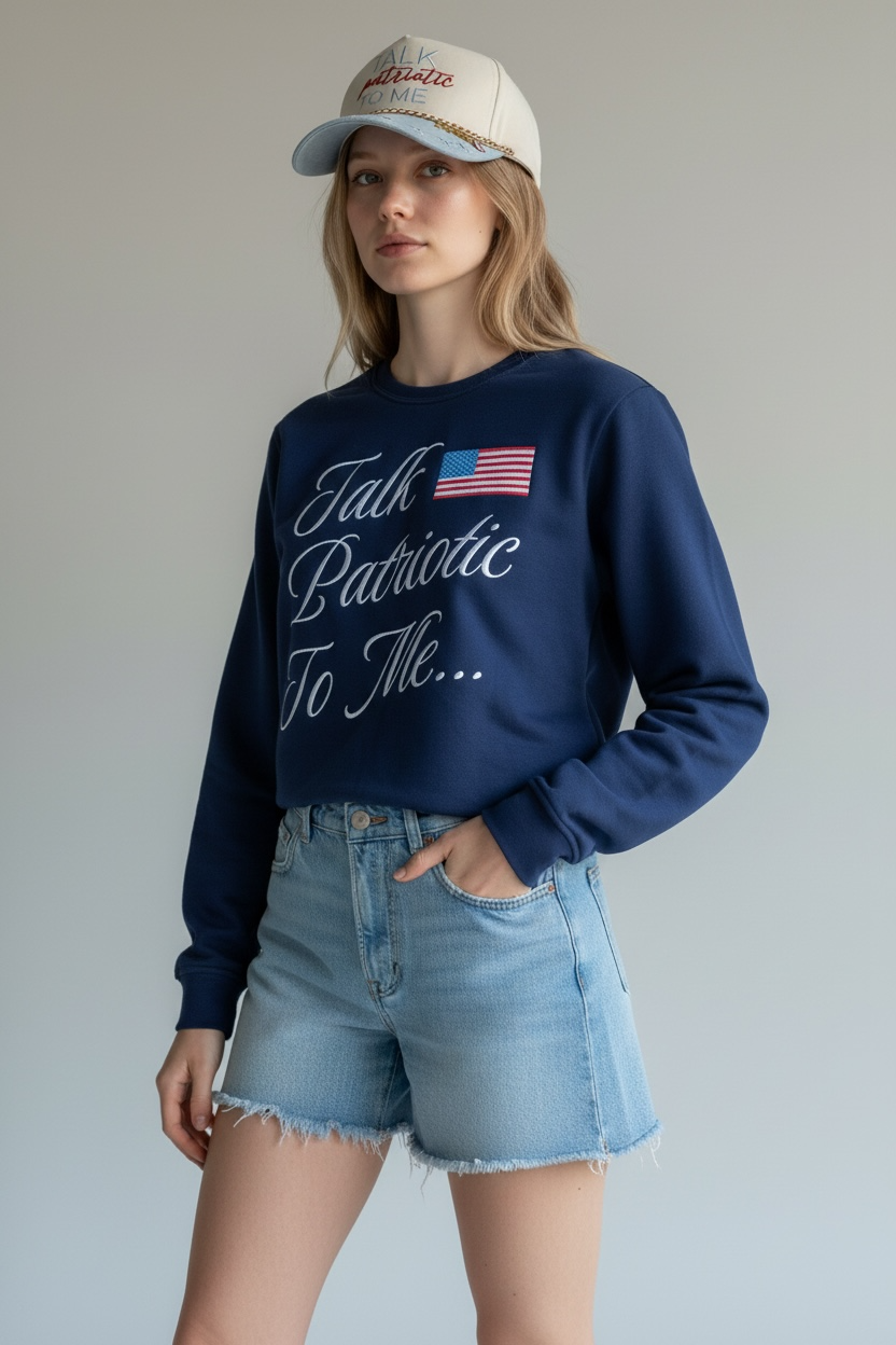 Talk Patriotic to Me Sweatshirt