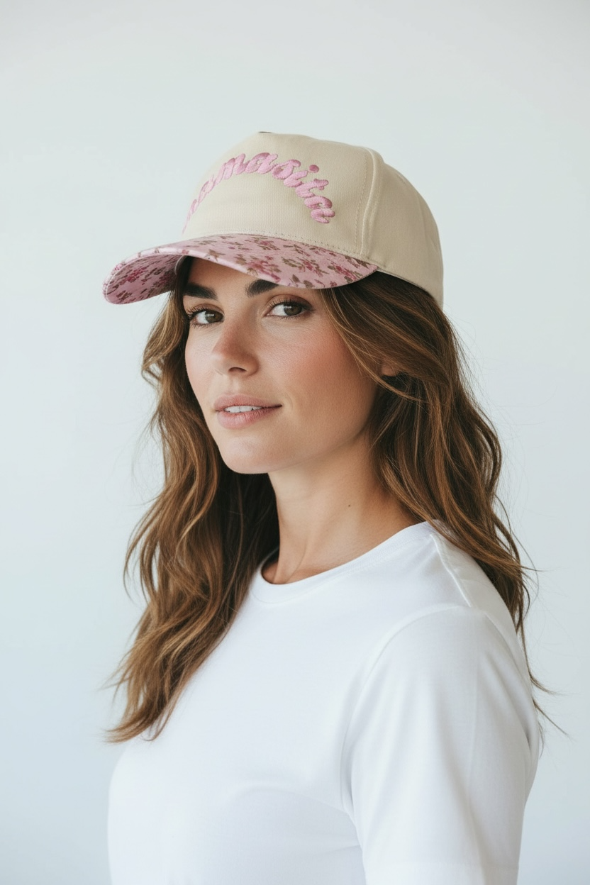 Mamasita Floral Snapback Hat