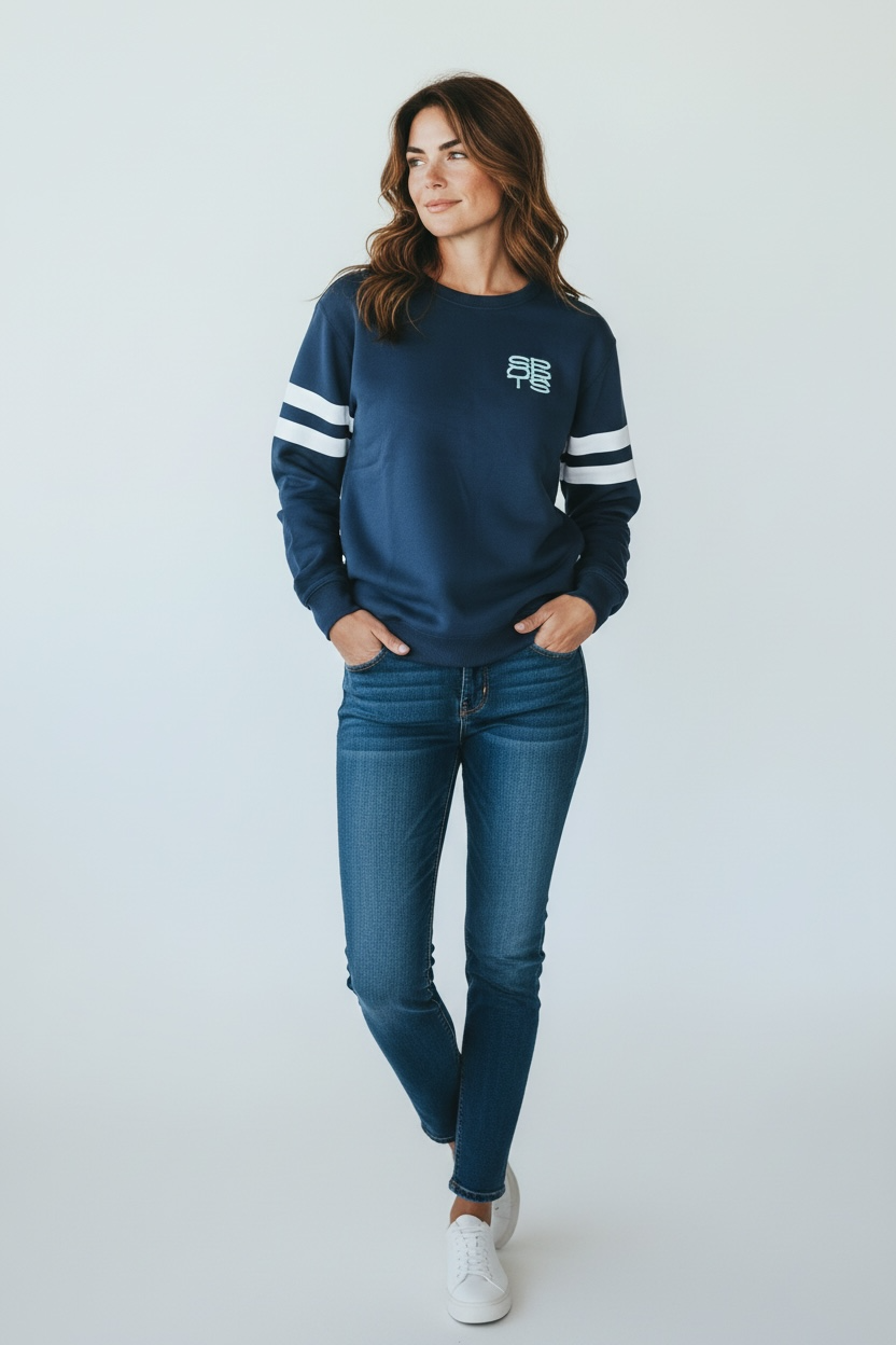 Sports Stack Logo Sweatshirt