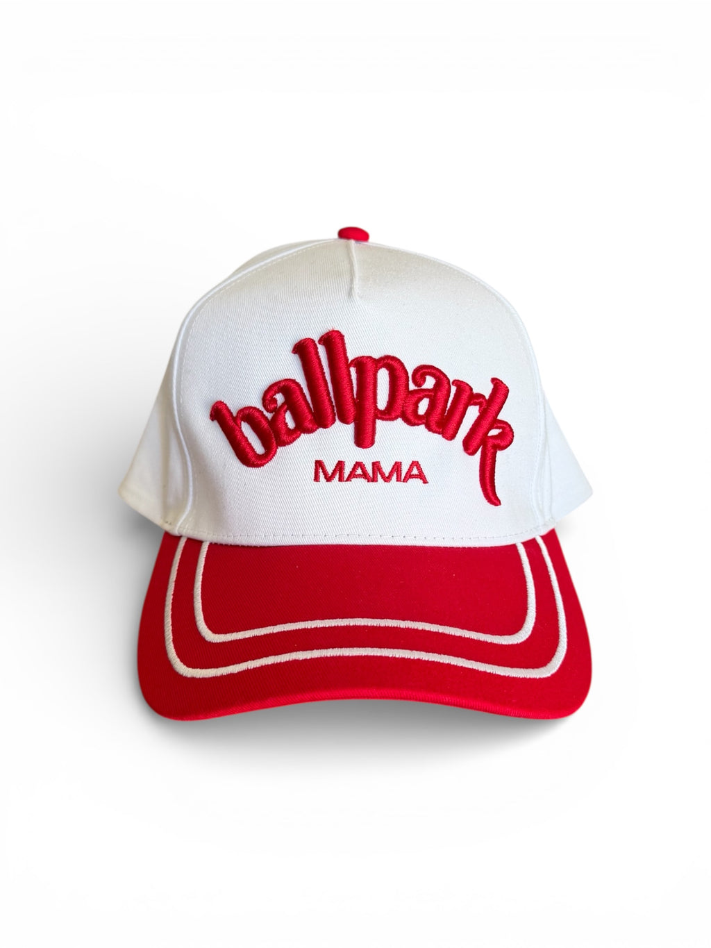 Ballpark Mama Snapback Hat
