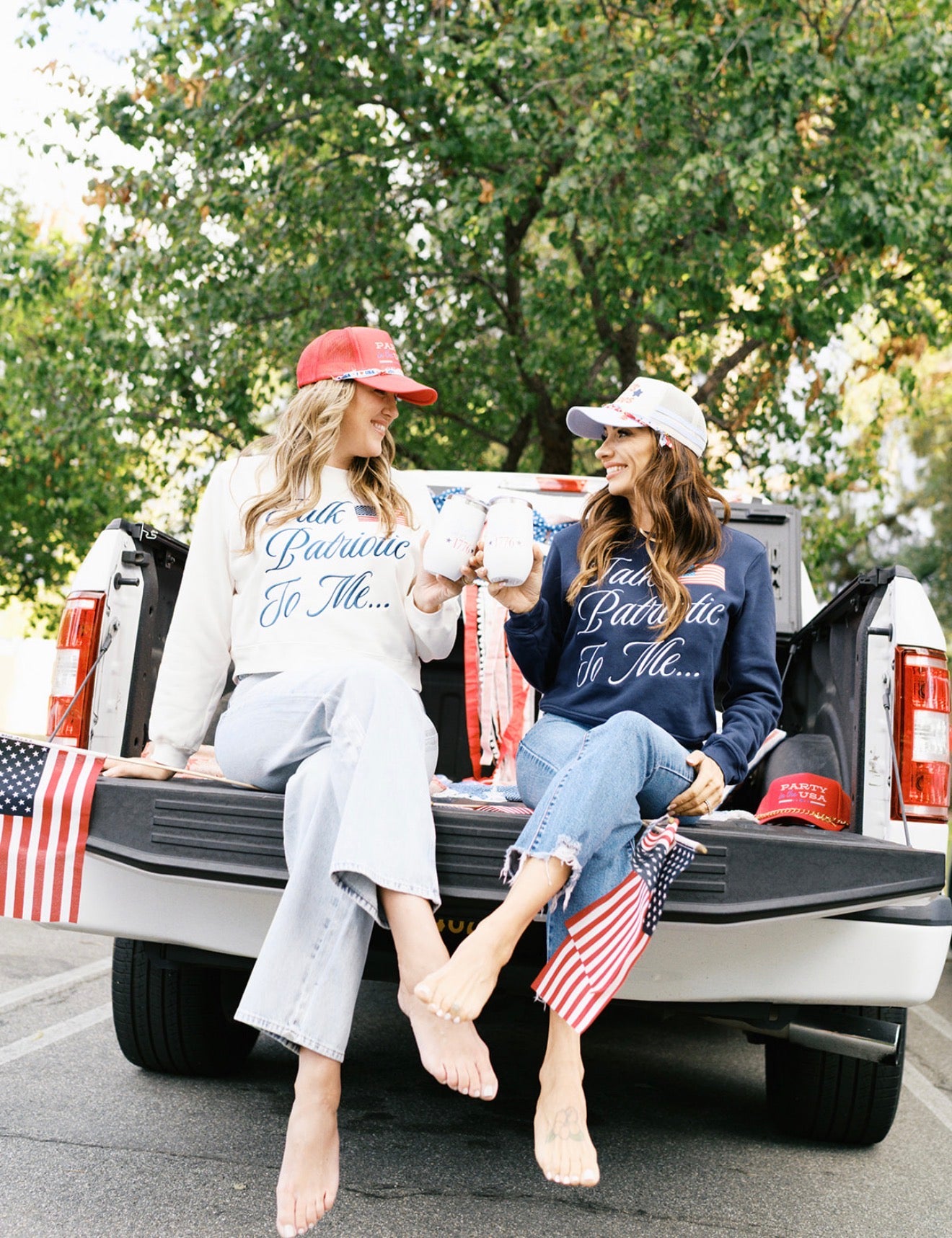 Talk Patriotic to Me Sweatshirt