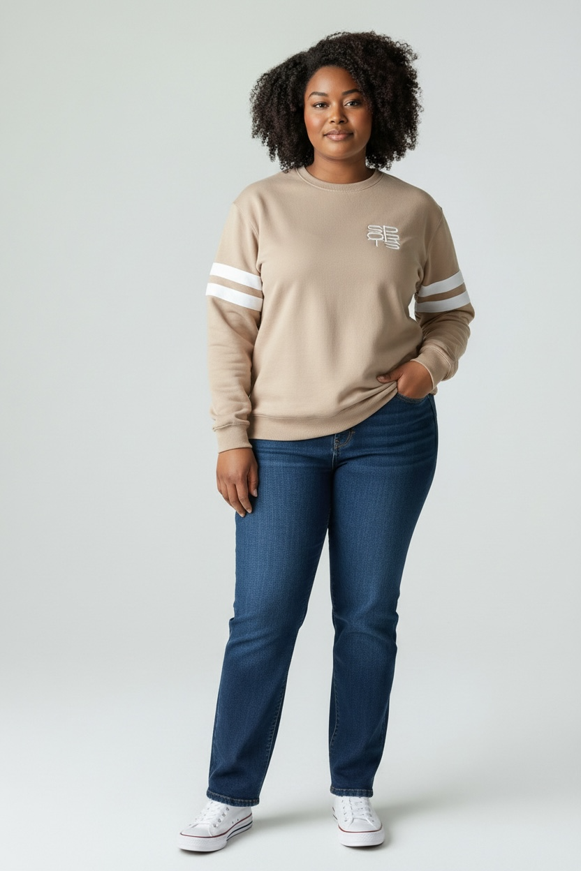 Sports Stack Logo Sweatshirt