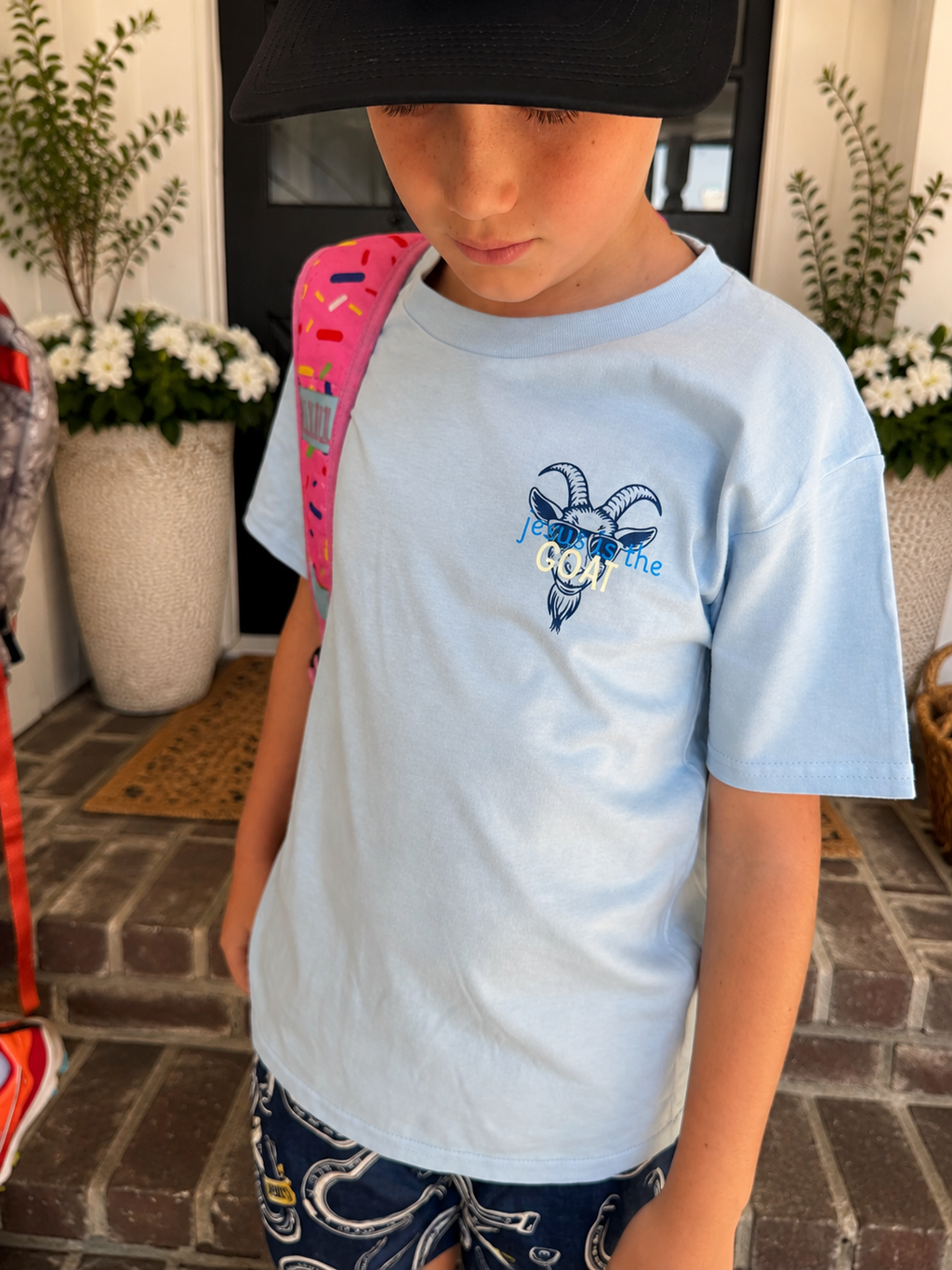 Jesus is the GOAT Youth Tee