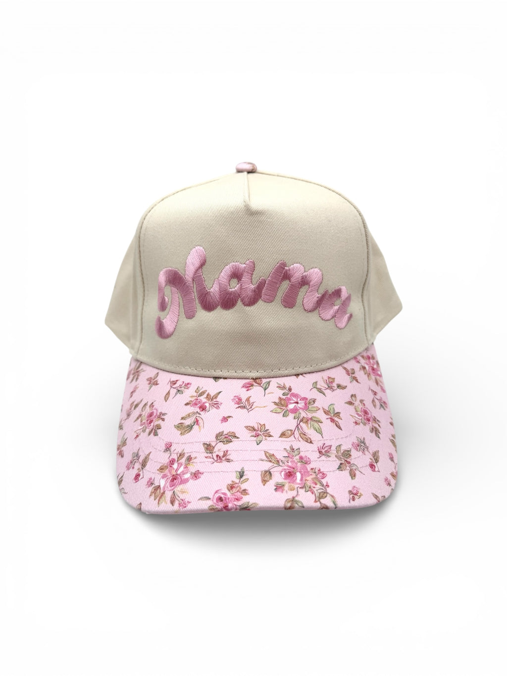 Mama Floral Snapback Hat
